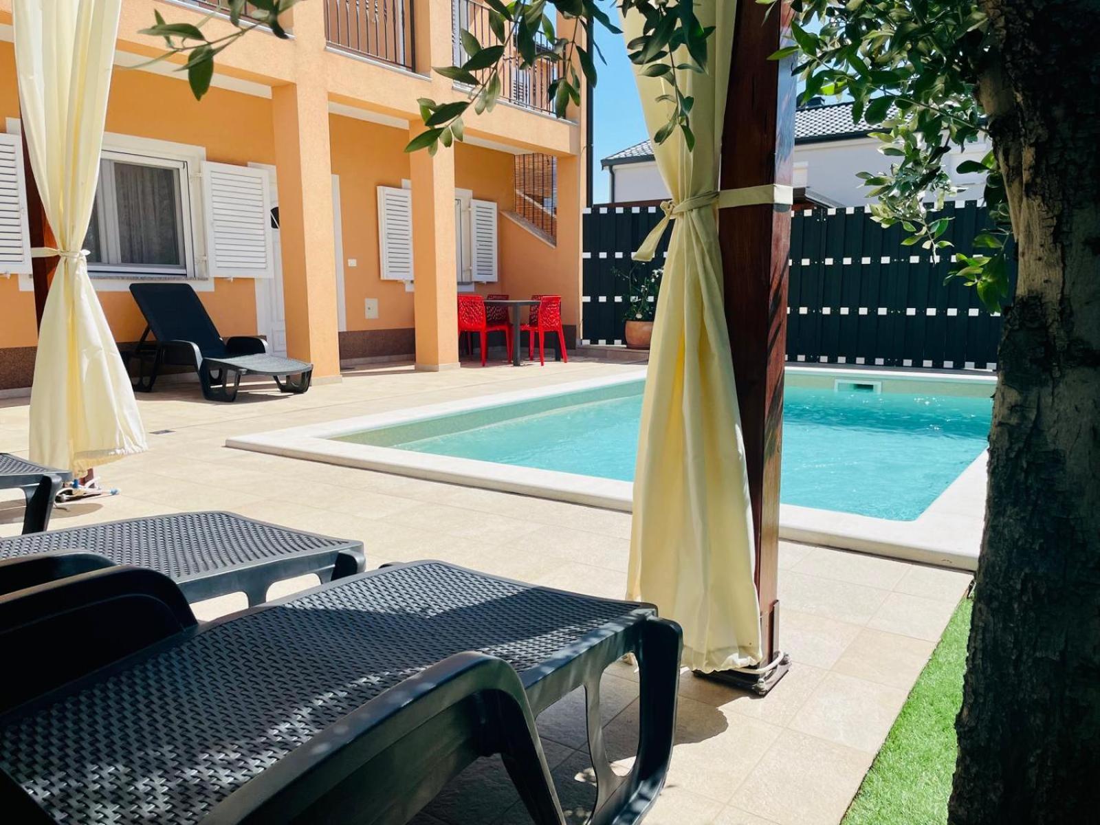Boutique Apartment With Private Pool For Your Exclusive Use Novigrad  ภายนอก รูปภาพ